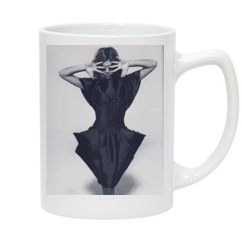 Clemence Poesy 14oz White Statesman Mug