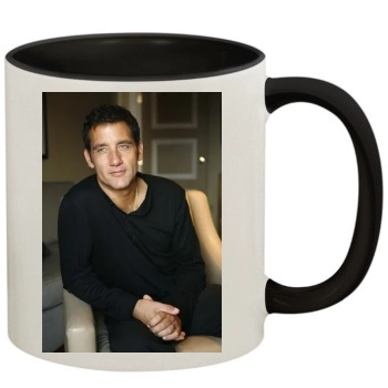 Clive Owen 11oz Colored Inner & Handle Mug