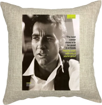 Clive Owen Pillow