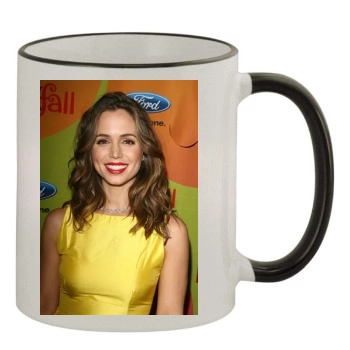 Eliza Dushku 11oz Colored Rim & Handle Mug