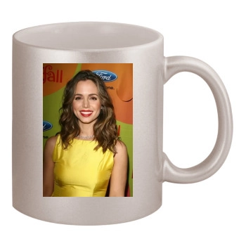 Eliza Dushku 11oz Metallic Silver Mug