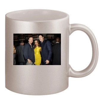 Eliza Dushku 11oz Metallic Silver Mug