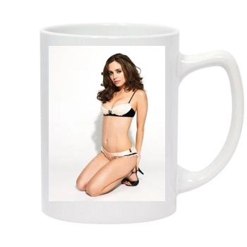 Eliza Dushku 14oz White Statesman Mug