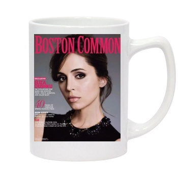 Eliza Dushku 14oz White Statesman Mug