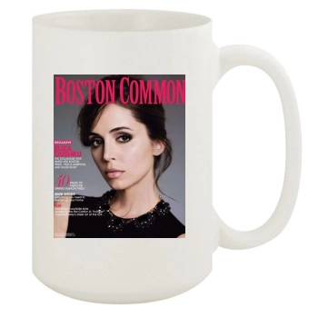 Eliza Dushku 15oz White Mug