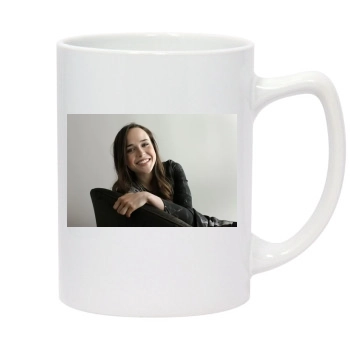 Ellen Page 14oz White Statesman Mug