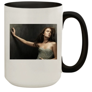 Emily Blunt 15oz Colored Inner & Handle Mug