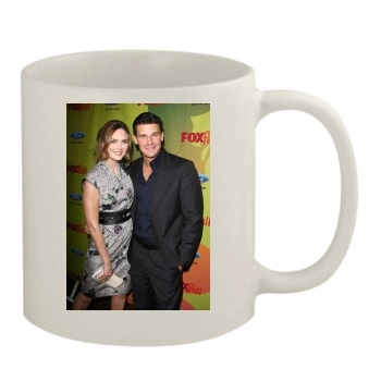 Emily Deschanel 11oz White Mug