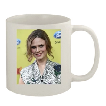 Emily Deschanel 11oz White Mug