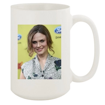 Emily Deschanel 15oz White Mug