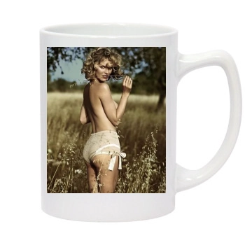 Eva Herzigova 14oz White Statesman Mug