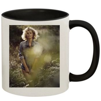 Eva Herzigova 11oz Colored Inner & Handle Mug