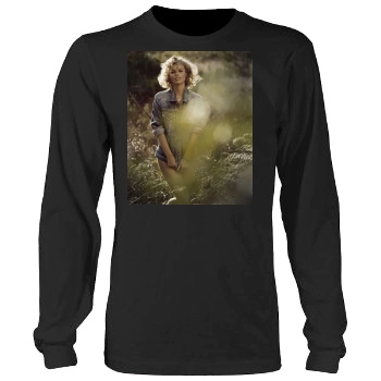 Eva Herzigova Men's Heavy Long Sleeve TShirt