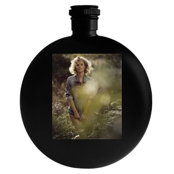 Eva Herzigova Round Flask