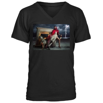 Eva Mendes Men's V-Neck T-Shirt