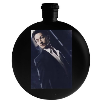 James Mcavoy Round Flask