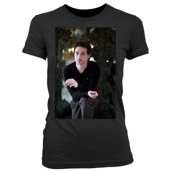 James Mcavoy Women's Junior Cut Crewneck T-Shirt