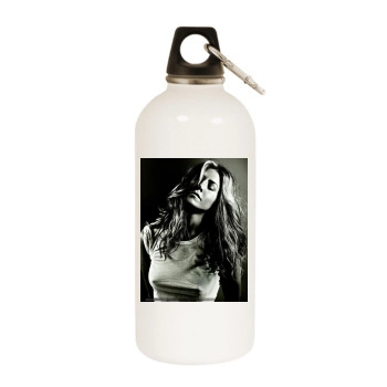 Jennifer Aniston White Water Bottle With Carabiner