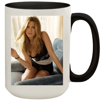 Jennifer Aniston 15oz Colored Inner & Handle Mug