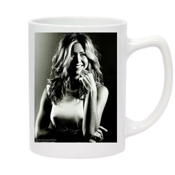 Jennifer Aniston 14oz White Statesman Mug