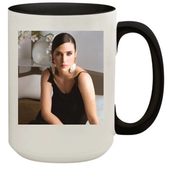 Jennifer Connelly 15oz Colored Inner & Handle Mug