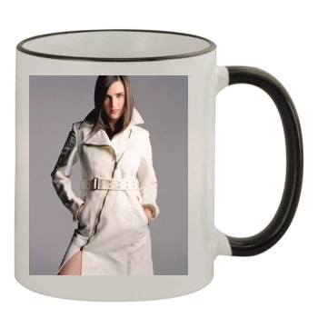 Jennifer Connelly 11oz Colored Rim & Handle Mug