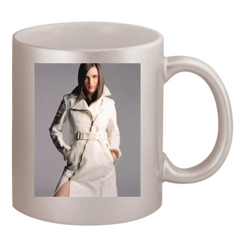 Jennifer Connelly 11oz Metallic Silver Mug