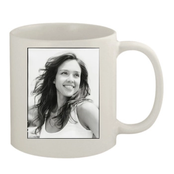 Jessica Alba 11oz White Mug