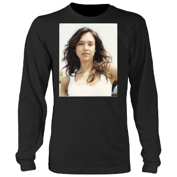 Jessica Alba Men's Heavy Long Sleeve TShirt