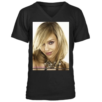 Jessica Alba Men's V-Neck T-Shirt