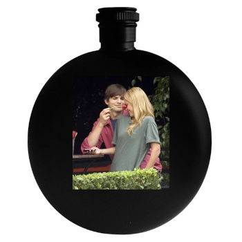 Jessica Alba Round Flask