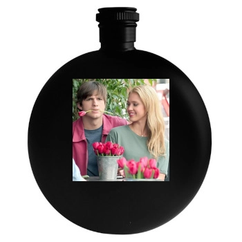 Jessica Alba Round Flask