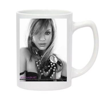 Jessica Alba 14oz White Statesman Mug