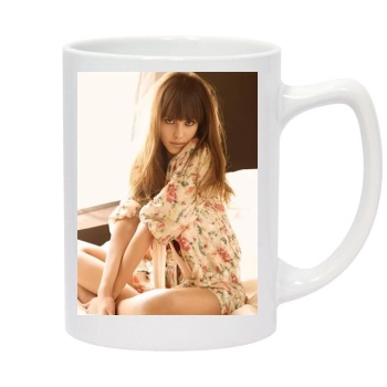 Jessica Alba 14oz White Statesman Mug