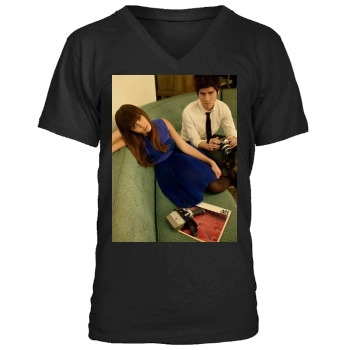 Jessica Alba Men's V-Neck T-Shirt