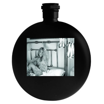 Julia Stiles Round Flask