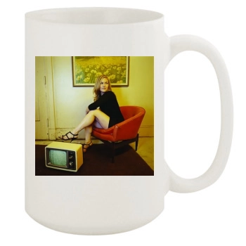 Julia Stiles 15oz White Mug