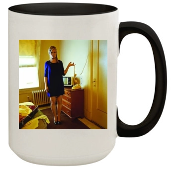 Julia Stiles 15oz Colored Inner & Handle Mug