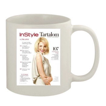 Katherine Heigl 11oz White Mug