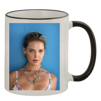 Katherine Heigl 11oz Colored Rim & Handle Mug