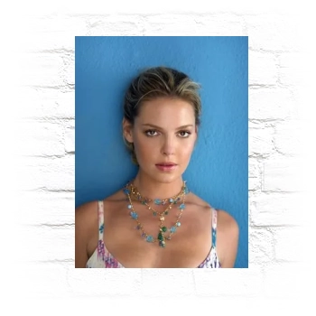 Katherine Heigl Metal Wall Art