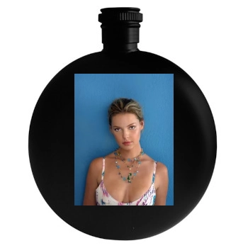 Katherine Heigl Round Flask