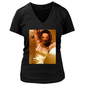 Madonna Women's Deep V-Neck TShirt