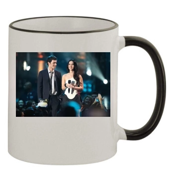 Megan Fox 11oz Colored Rim & Handle Mug