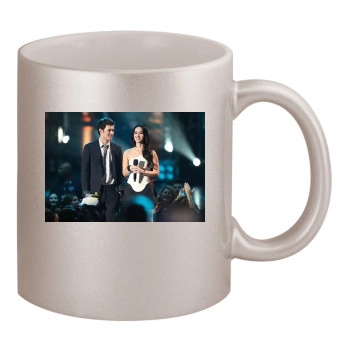 Megan Fox 11oz Metallic Silver Mug