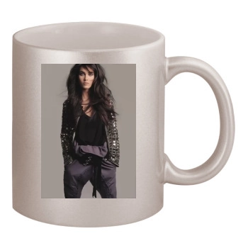 Megan Fox 11oz Metallic Silver Mug