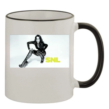 Megan Fox 11oz Colored Rim & Handle Mug