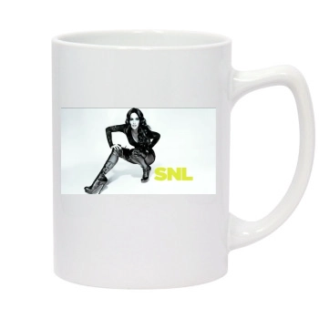 Megan Fox 14oz White Statesman Mug