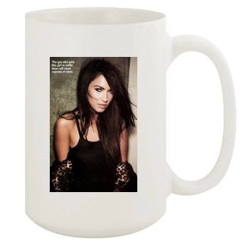 Megan Fox 15oz White Mug