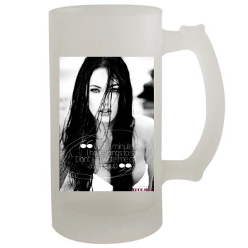 Megan Fox 16oz Frosted Beer Stein